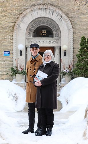 RUTH BONNEVILLE / WINNIPEG FREE PRESS

ENT - Osborne history

Place: Wardlaw Apartments

Photos of Susan Algie and husband James Wagner with their recently published book in front of a classic building in Osborne, the Wardlaw Apartments.

Susan Algie and husband James Wagner have recently published a history book and walking tour about Osborne Village for the Winnipeg Architecture Foundation. The book features popular landmarks and little known gems in the city&#x2019;s densest.

Eva Wasney

March 17th,  2022

