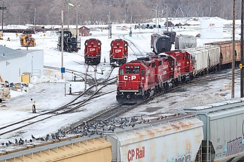 Neither CP Rail or the Teamsters Canada Union have been able to agree upon terms for new wages and an adjusted pension plan according to both parties. (Joseph Bernacki/The Brandon Sun)