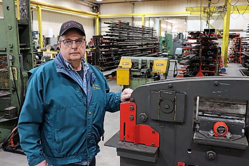 Carman Tufts takes the Sun on a tour of Tufts Machining Thursday morning in Souris. The 66-year-old is set to officially step away from the business he founded later this summer and will dedicate more of his time to tackling personal automotive projects. (Kyle Darbyson/The Brandon Sun)