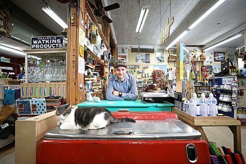 RUTH BONNEVILLE / WINNIPEG FREE PRESS

Biz - 100th yr Pollock&#x573; Hardware Co-op

Photo of  Aaron Steinberg, general manager of Pollock&#x573; Hardware Co-op.  Pollock&#x573; is turning 100 this year.The store cat, Ratchet, likes to greets customers.


Gabby Pich
Business reporter | Winnipeg Free Press

April 1st,  2022
