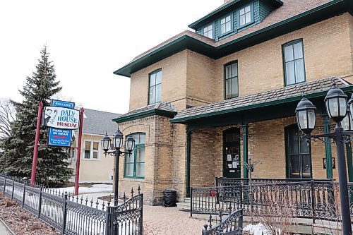 The exterior of Brandon's Daly House Museum on Friday afternoon. The museum recently received a $11,000 grant from the province, which will be used to hire a new marketing and events coordinator. (Kyle Darbyson/The Brandon Sun)
