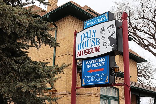 The exterior of Brandon's Daly House Museum on Friday afternoon. The museum recently received a $11,000 grant from the province, which will be used to hire a new marketing and events coordinator. (Kyle Darbyson/The Brandon Sun) 