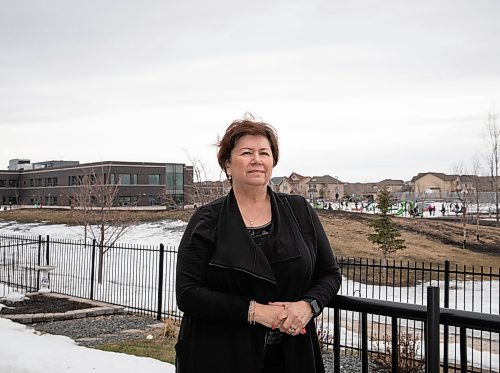 JESSICA LEE / WINNIPEG FREE PRESS

Carmen Nedohin, a resident of Sage Creek, poses for a photo at her home on April 5, 2022, which is near an elementary school. She is welcoming the new licensing rules for the city which will prevent others from the stench of grow ops and increased fire risk.

Reporter: Joyanne