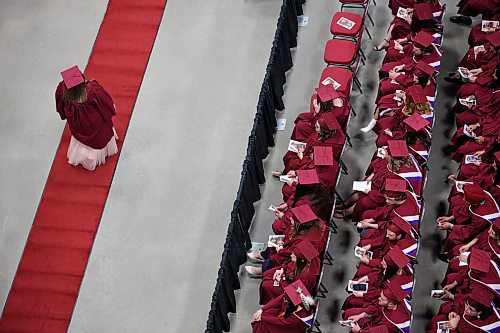 03062022
Assiniboine Community College&#x2019;s 2022 graduation ceremony takes place at The Keystone Centre on Friday. 
(Tim Smith/The Brandon Sun)