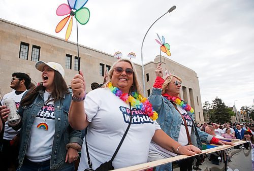 JOHN WOODS / WINNIPEG FREE PRESS
People take part in the Pride Parade in downtown Winnipeg Sunday, June 5, 2022. 

Re: gabby