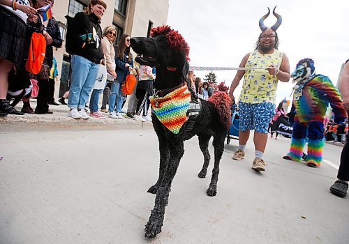 JOHN WOODS / WINNIPEG FREE PRESS
Prince takes part in the Pride Parade in downtown Winnipeg Sunday, June 5, 2022. 

Re: gabby