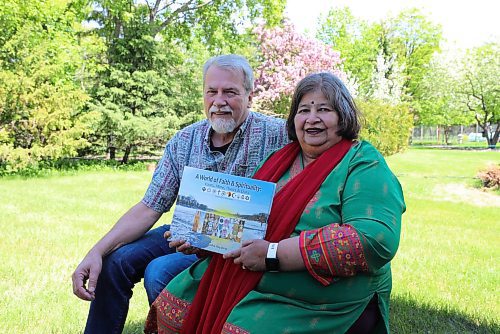 RUTH BONNEVILLE / WINNIPEG FREE PRESS

FAITH - religious diversity book 

Manju Lodha and Ray Dirks

Photo of Manju Lodha and Ray Dirks  with their new book which is part of their co-produced book, a multi media project on diversity of Winnipeg's religious community. 

Reporter: Brenda Suderman,

June 6th, 2022