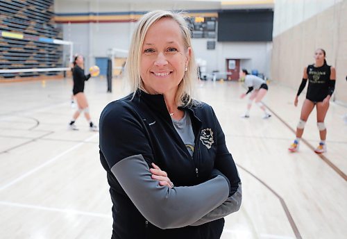 RUTH BONNEVILLE / WINNIPEG FREE PRESS

SPORTS - U of M volleyball coach 

Michelle Sawatzky-Koop  an assistant coach with U of M women&#x2019;s team, coaches team at 
Investors Group athletic Centre, U of M Tuesday.  

For story on her Manitoba Sports Hall of Fame induction.


Sept 13th,  2022
