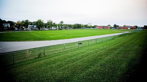 JOHN WOODS / WINNIPEG FREE PRESS
Football field at Churchill High school in Winnipeg Tuesday, September 13, 2022.

Re: ?