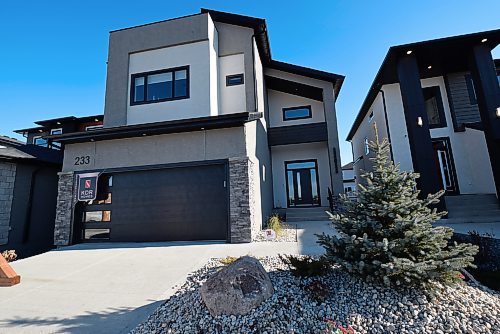 Photos by Todd Lewys / Winnipeg Free Press 
This two-story home features an acrylic stucco and cultured stone exterior and a practical yet stylish interior.