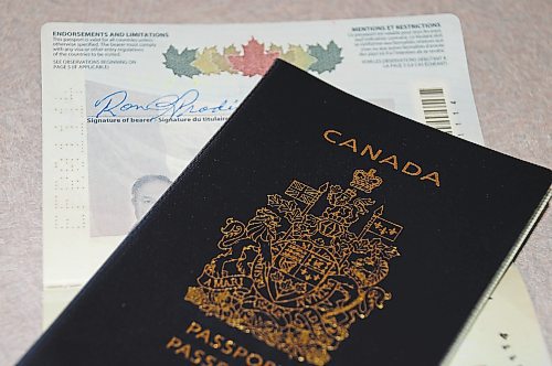  Ron Pradinuk/Winnipeg Free Press              
Our Canadian passport is highly ranked and widely accepted, and often speaks about who we are as a people.
