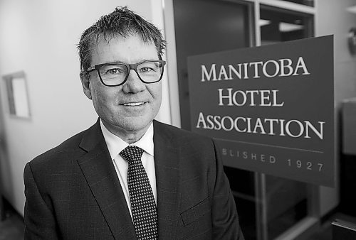 MIKE DEAL / WINNIPEG FREE PRESS

Scott Jocelyn president and CEO of the Manitoba Hotel Association.

See Ben Waldman story

210222 - Monday, February 22, 2021.