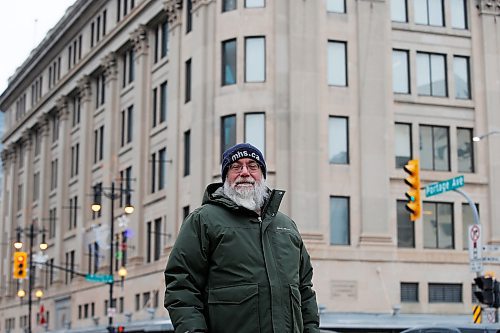 JOHN WOODS / WINNIPEG FREE PRESS

Gordon Goldsborough, President and head researcher at the Manitoba Historical Society (MHS), is photographed outside the Hudson Bay (HB) building in downtown Winnipeg Sunday, December 20, 2020. The MHS and other provincial heritage agencies have written an open letter to the mayor suggesting that he needs to expand his scope of the HB Building committee to include someone with heritage experience.



Reporter: Lawrynuik