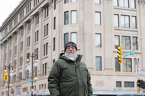 JOHN WOODS / WINNIPEG FREE PRESS

Gordon Goldsborough, President and head researcher at the Manitoba Historical Society (MHS), is photographed outside the Hudson Bay (HB) building in downtown Winnipeg Sunday, December 20, 2020. The MHS and other provincial heritage agencies have written an open letter to the mayor suggesting that he needs to expand his scope of the HB Building committee to include someone with heritage experience.



Reporter: Lawrynuik