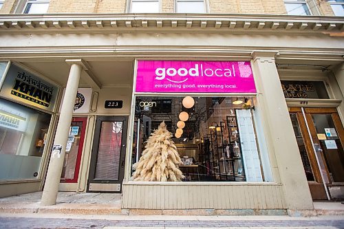 MIKAELA MACKENZIE / WINNIPEG FREE PRESS



The new GoodLocal storefront in the Exchange District in Winnipeg on Tuesday, Nov. 30, 2021. For Gabby story.

Winnipeg Free Press 2021.