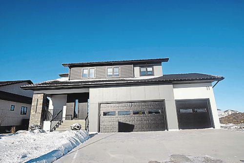 Todd Lewys / Winnipeg Free Press
The 2,230-sq.-ft., two-storey home starts with a fetching exterior that deftly balances rustic and modern design elements.