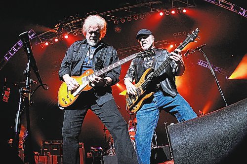 Randy Bachman and Fred Turner perform at MTS Centre Saturday, September 24, 2011.  (John Woods/Winnipeg Free Press)