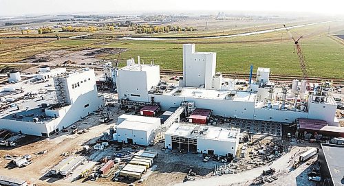 Brandon Sun Roquette's new 20,000-square-metre pea protein plant in Portage la Prairie will process 125,000MT of yellow peas annually when at capacity. (CNW Group/Roquette)