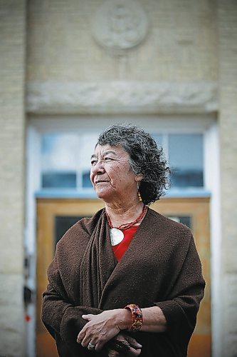 JOHN WOODS / WINNIPEG FREE PRESS

Mabel Horton, a survivor of the Assiniboia Residential School, is photographed outside the former school in Winnipeg Monday, June 21, 2021. Horton has written a passage in the book Do You See Us.



Reporter: Waldman