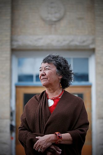 JOHN WOODS / WINNIPEG FREE PRESS

Mabel Horton, a survivor of the Assiniboia Residential School, is photographed outside the former school in Winnipeg Monday, June 21, 2021. Horton has written a passage in the book Do You See Us.



Reporter: Waldman