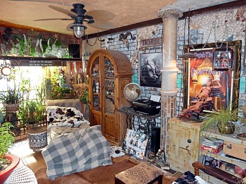 Photos by Laurie Mustard / Winnipeg Free Press
Gail Fraser and her partner Chris Robinson have gone to great lengths to transform their home with a variety of repurposed items. 
