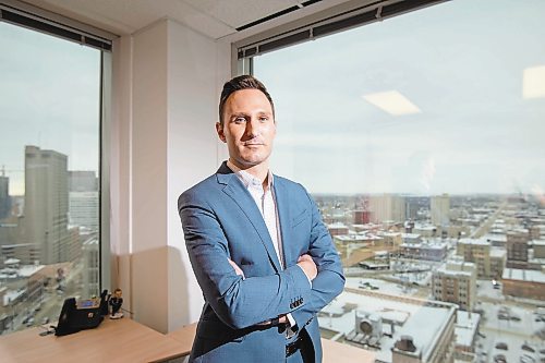 Mike Sudoma / Winnipeg Free Press

Matt Erhard, Managing Partner of Summit Search Group inside his office Tuesday afternoon in downtown Winnipeg

January 11, 2022