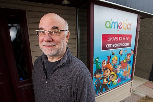 MIKE DEAL / WINNIPEG FREE PRESS

Tony Havelka is president of Ameba TV, a children's streaming service based in Winnipeg. 

See Alan Small story

210426 - Monday, April 26, 2021.