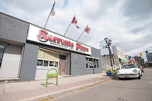 MIKE SUDOMA / Winnipeg Free Press

Exterior of Sorrentos Pizza Restaurant on Ellice St Friday

September 24, 2021