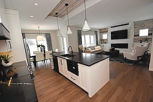 Photos by Todd Lewys / Winnipeg Free Press
A 10-foot-long hallway links the foyer to the ultra-livable main living area.