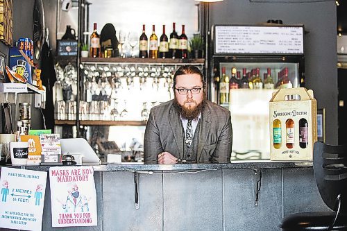 MIKAELA MACKENZIE / WINNIPEG FREE PRESS



Willows Christopher, co-owner of Shrugging Doctor Beverage Company, poses for a portrait in their tasting room in Winnipeg on Wednesday, Feb. 16, 2022. Shrugging Doctor is in major debt due to the pandemic, and Willows has personally financed the company.  For Gabby story.

Winnipeg Free Press 2022.