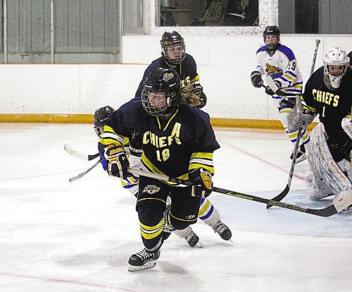Callie Maguire's 11 goal in 25 games has her in a tie with Hannah Reagh for the third most on the Yellowhead Chiefs this season. (Lucas Punkari/The Brandon Sun)