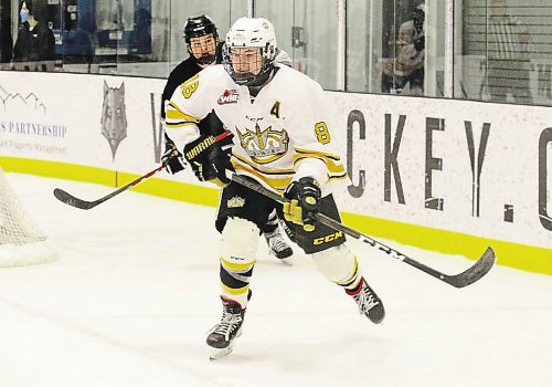 Nolan Chastko has been a model of consistency for the Brandon Wheat Kings this season. He is shown in action against the Eastman Selects during Manitoba U18 AAA Hockey League action on Saturday at J&amp;G Homes Arena. The teams each won a 4-2 decision on the weekend. (Perry Bergson/The Brandon Sun)
Feb. 5, 2022