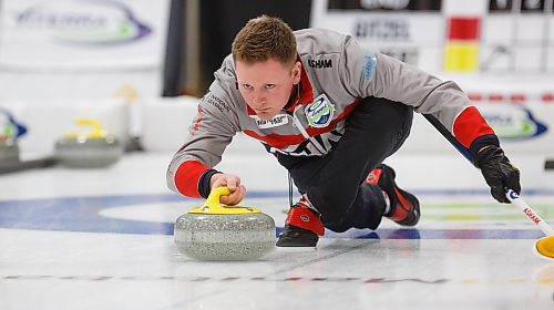 Carberry's Braden Calvert will be skipping a rink for the sixth time at the Viterra Championship this week in Selkirk. (Mike Deal/Winnipeg Free Press)