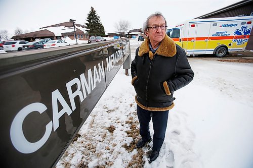 JOHN WOODS / WINNIPEG FREE PRESS

Dr Gerry Clayden, a surgeon at Carman Hospital, is photographed outside the hospital in Carman, Tuesday, February 8, 2022. Clayden, who has performed surgeries at the hospital since 1999, has not been given a hospital reopening date. Clayden has several hundred people on his list who are waiting for diagnostic and therapeutic procedures.



Re: May