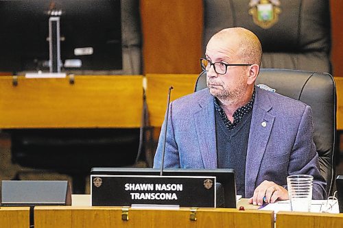 MIKAELA MACKENZIE / WINNIPEG FREE PRESS



Councillor Shaw Nason speaks at a council meeting at City Hall in Winnipeg on Tuesday, Sept. 15, 2020.  For Joyanne Pursaga story.

Winnipeg Free Press 2020.