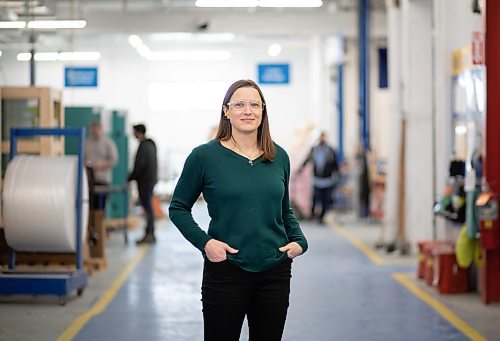 JESSICA LEE / WINNIPEG FREE PRESS



Susan Sullivan, HR at Conviron is photographed on February 24, 2022.



Reporter: Martin