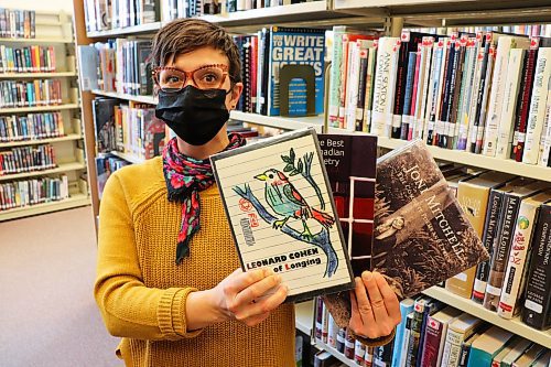 Program and outreach assistant Michelle Boudreau took some time on Friday afternoon to showcase some of her favourite poetry collections that are currently available at the Brandon branch of the Western Manitoba Regional Library. Boudreau told the Sun that she is one of several WMRL members who are involved in organizing World Poetry Day festivities for the Westman region. (Kyle Darbyson/The Brandon Sun)