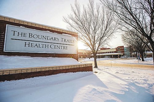 MIKAELA MACKENZIE / WINNIPEG FREE PRESS



The Boundary Trails Health Centre on Wednesday, Jan. 12, 2022. For Malak story.

Winnipeg Free Press 2022.