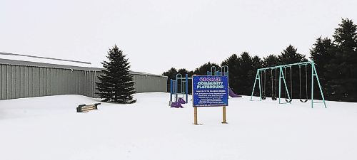 Next to the Cromer Rink, the Cromer Community Playground was constructed to give kids in the neighbourhood a fun place to play. Work was completed in 2019. (Joseph Bernacki/The Brandon Sun)