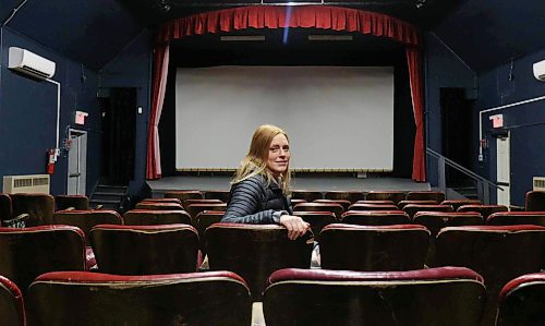 Joanna Watt has served on the volunteer board at the Reston Memorial Theatre for a decade. (Joseph Bernacki/The Brandon Sun)