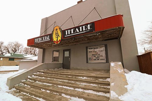 The Reston Memorial Theatre continues to show current movies on a Friday and Saturday night basis. The theatre was built as a tribute to those who served in the First and Second World Wars. (Joseph Bernacki/The Brandon Sun)
