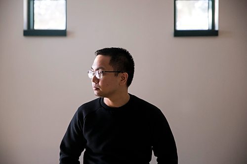 MIKAELA MACKENZIE / WINNIPEG FREE PRESS

Edward Balaquit poses for a portrait at his workplace on the six-month anniversary of his father's disappearance in Winnipeg on Friday, Nov. 30, 2018.

Winnipeg Free Press 2018.