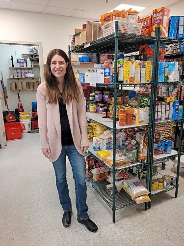Leah Anderson, community and families services worker at the Salvation Army in Neepawa, said people who can't afford to give financially or donate food can still volunteer their time to help bring Christmas cheer to the less fortunate. (Miranda Leybourne/The Brandon Sun). 
