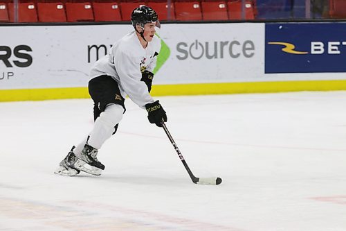 Tony Wilson hopes to bring a lot of energy and grit to the Brandon Wheat Kings lineup. (Perry Bergson/The Brandon Sun)