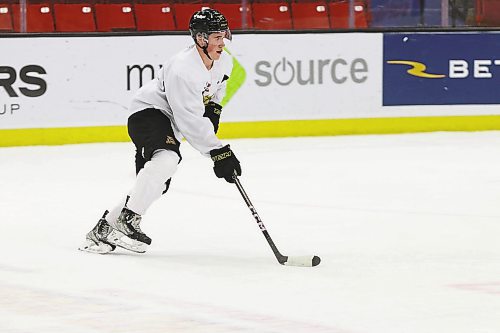 Tony Wilson hopes to bring a lot of energy and grit to the Brandon Wheat Kings lineup. (Perry Bergson/The Brandon Sun)