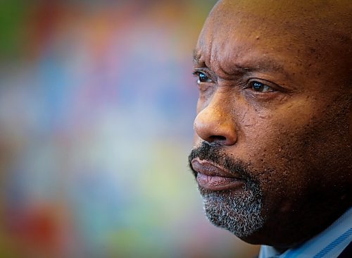 JOHN WOODS / WINNIPEG FREE PRESS
City councillor Markus Chambers, chair of the Winnipeg police board, speaks to media about searching landfills for missing people at a press conference at city hall Monday, December 12, 2022. 

Re: kitching