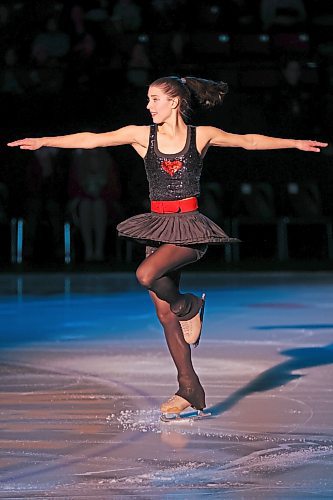 Alissa Czisny performs during Tuesday evening's Stars On Ice show. (Photos by Tim Smith/The Brandon Sun)