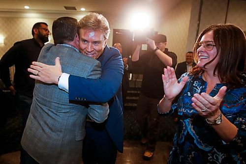 JOHN WOODS / WINNIPEG FREE PRESS
People celebrate a victory for PC candidate Kevin Klein at their party headquarters Tuesday, December 13, 2022.

Re: danielle