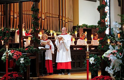 JOHN WOODS / WINNIPEG FREE PRESS
A choir sings at All Saints Church in Winnipeg Saturday, December 18, 2022. 

Re: Kitching