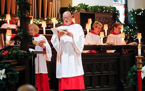 JOHN WOODS / WINNIPEG FREE PRESS
A choir sings at All Saints Church in Winnipeg Saturday, December 18, 2022. 

Re: Kitching